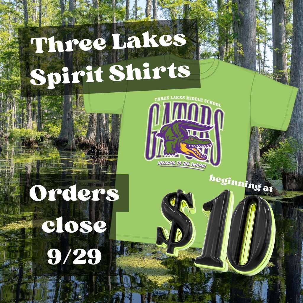 Three Lakes Spirit Shirts