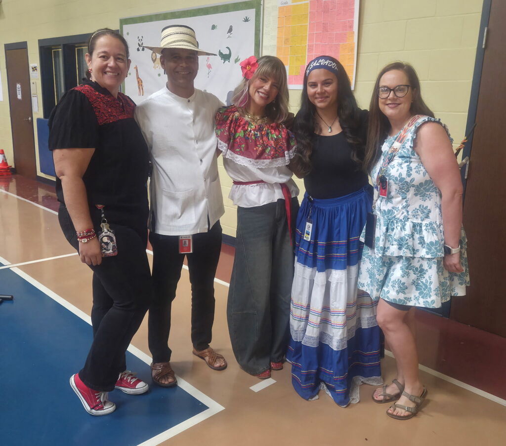 Ms Ray, Mr. Herrero, Ms. Roman, Mrs Herrera, and Ms. Webb