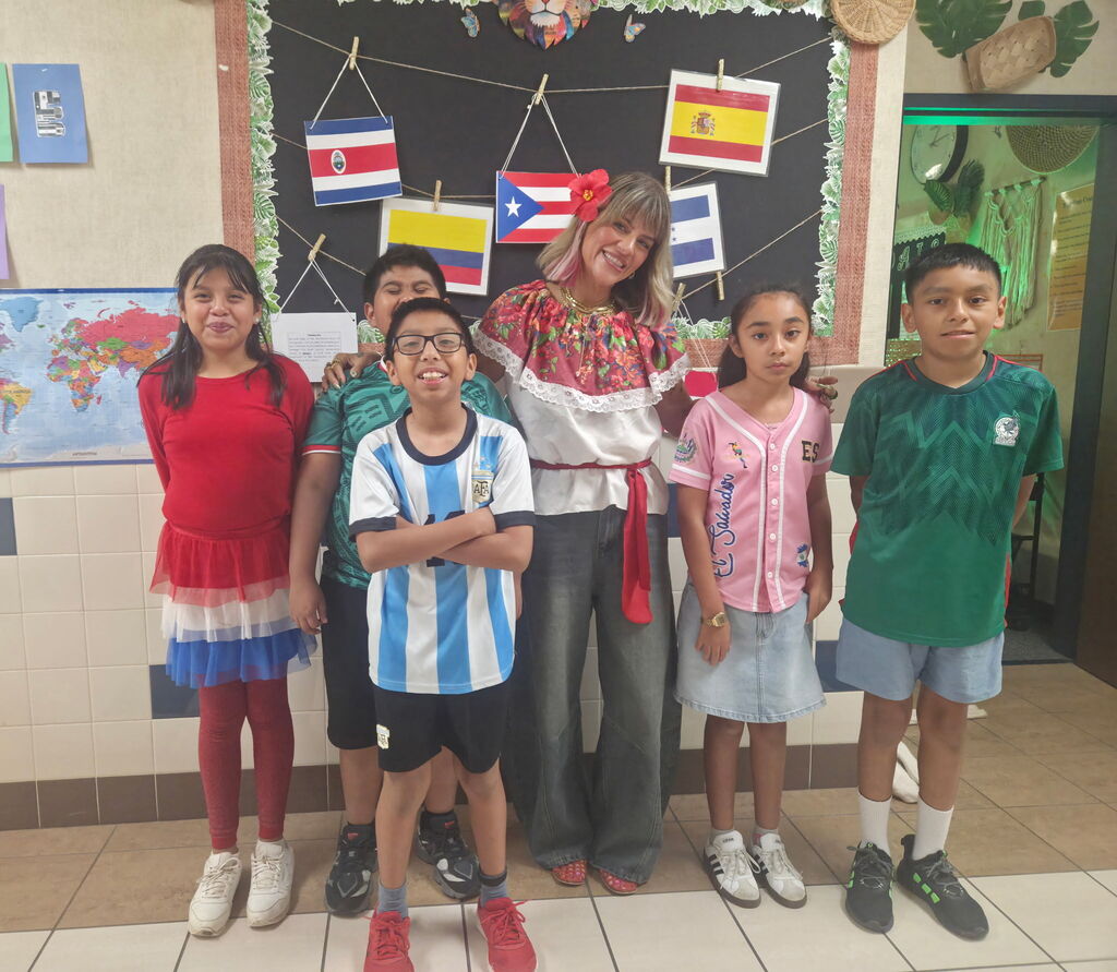 Ms.Roman and Class