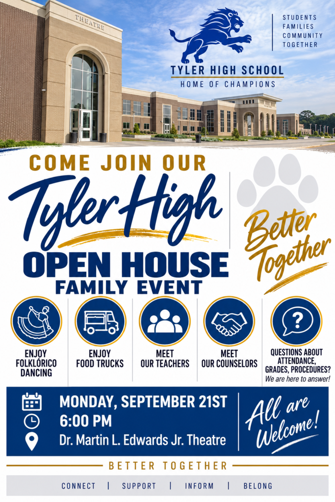 flyer about open house