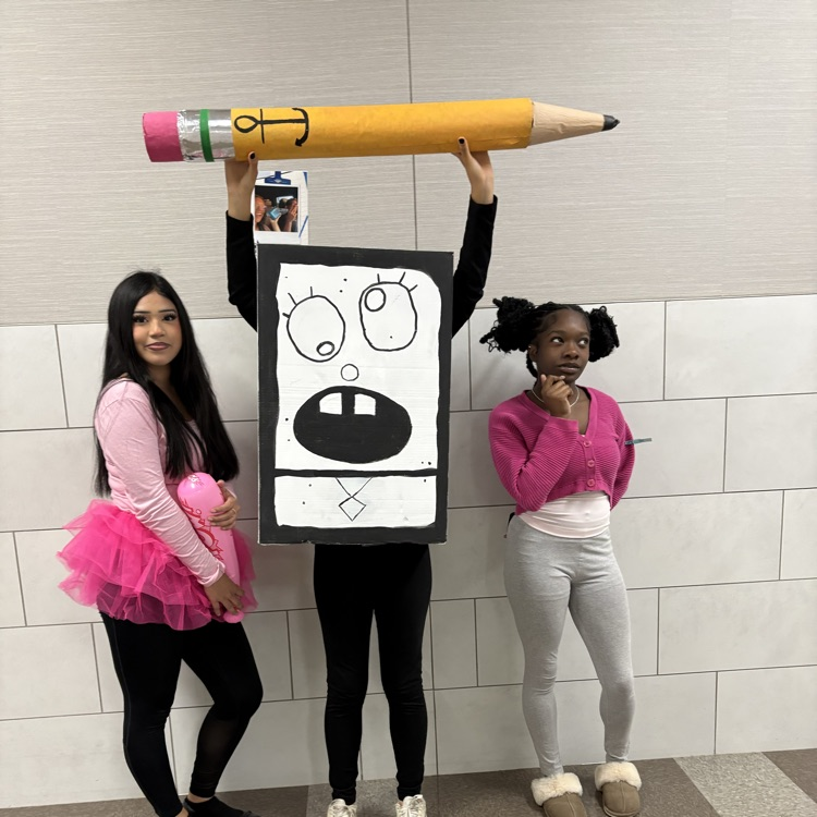 students dressed as memes