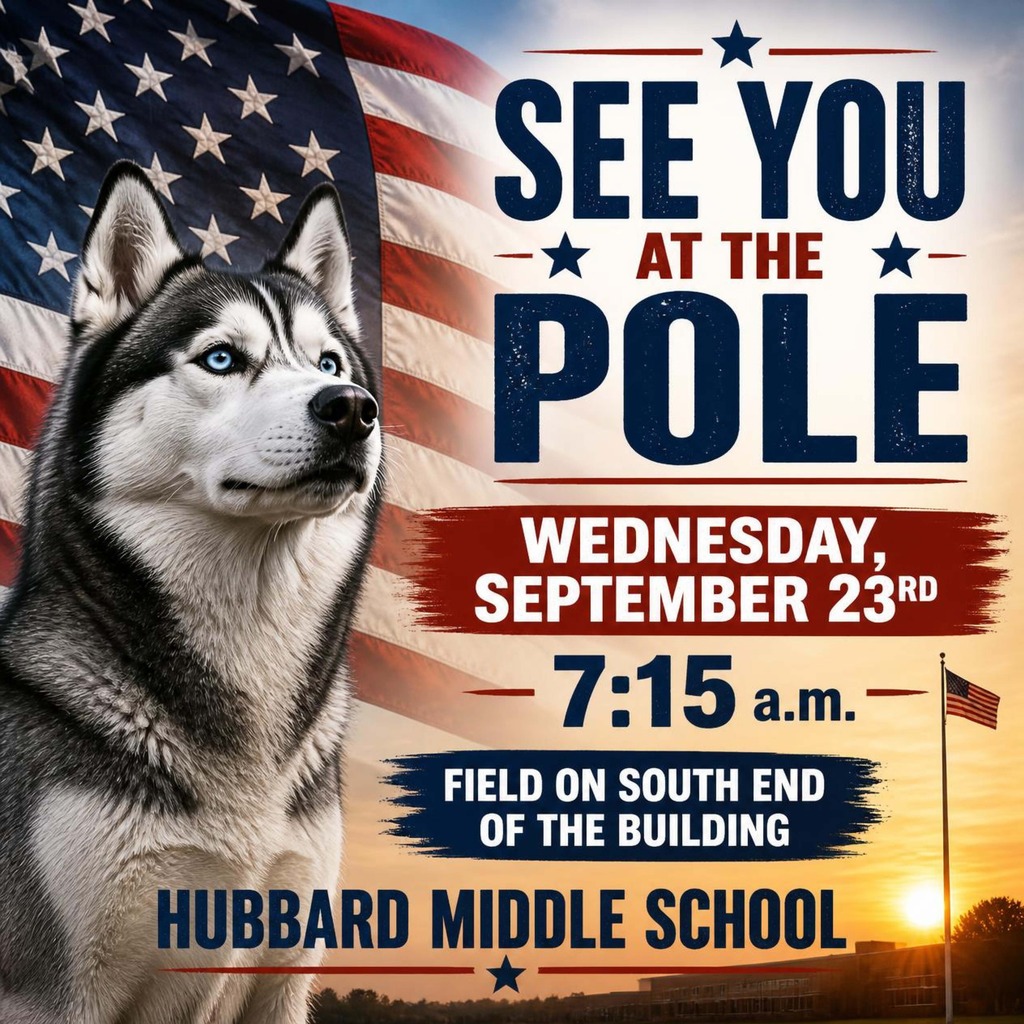 See You at the Pole is tomorrow at 7:15
