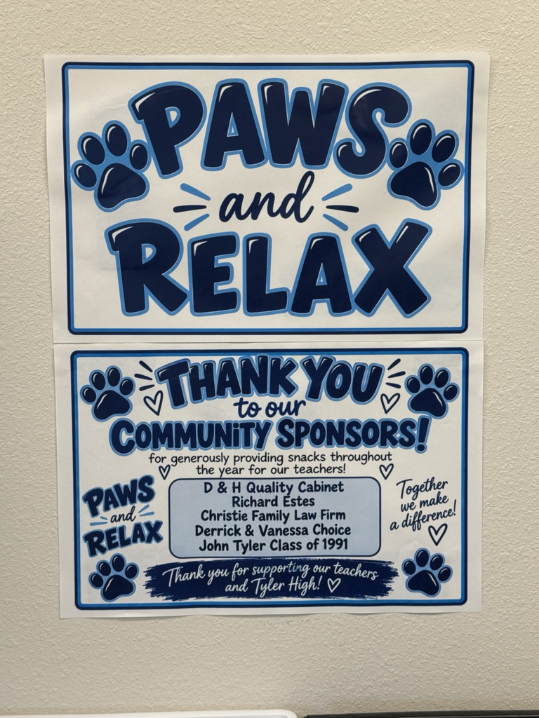 sign on wall for snack station