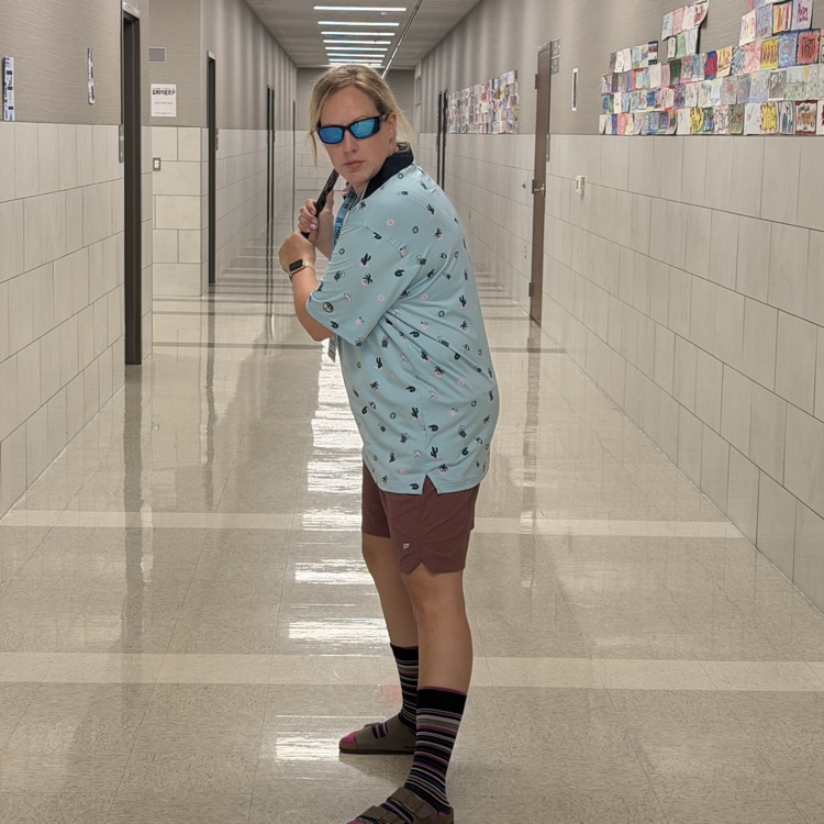 student posing for picture 