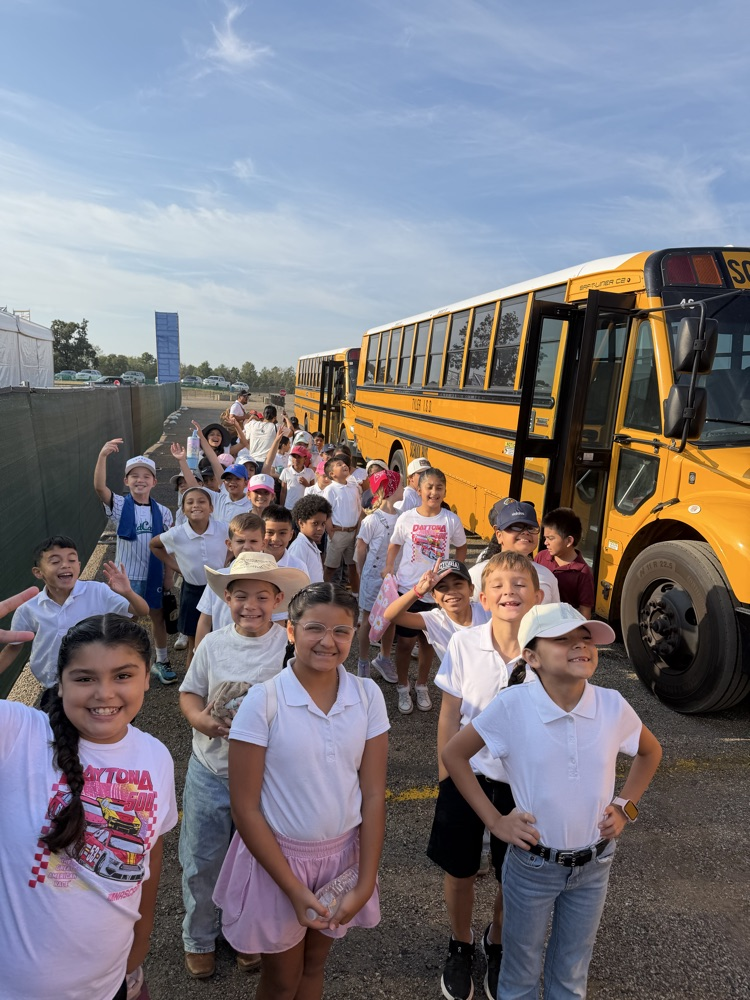 students at rodeo slack field trip