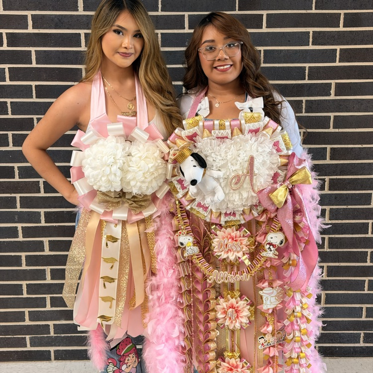 students with mums