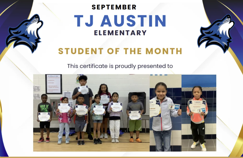 Student of the Month for September