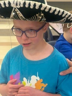 Student in sombrero