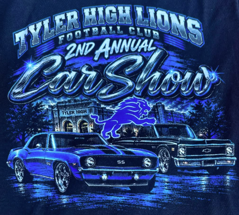 Tyler High Lions Football club 2nd annual car show