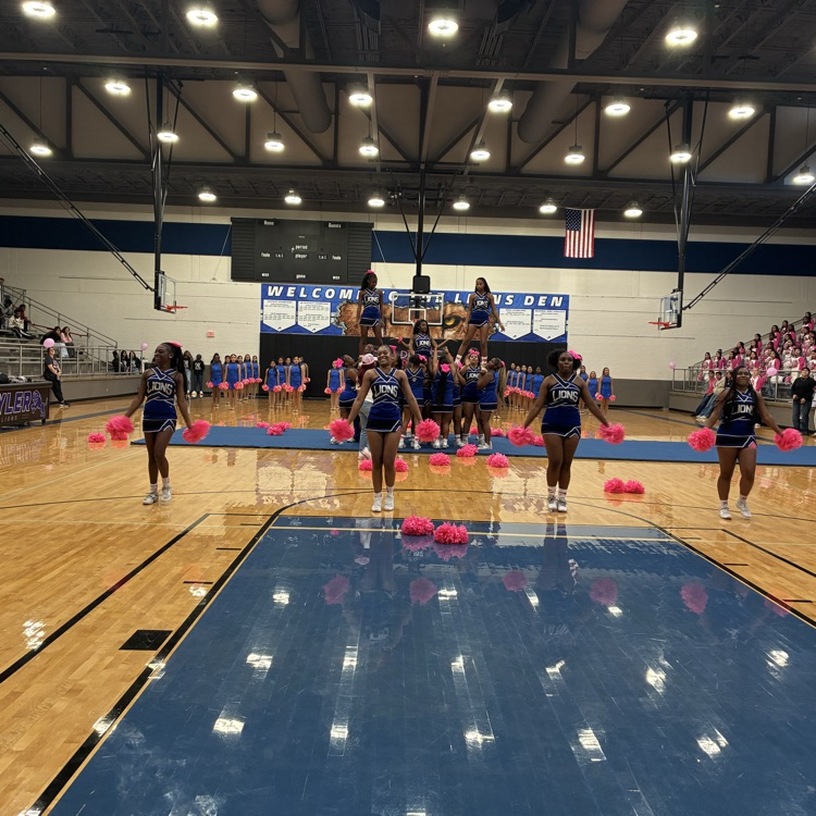 cheerleaders in a stunt
