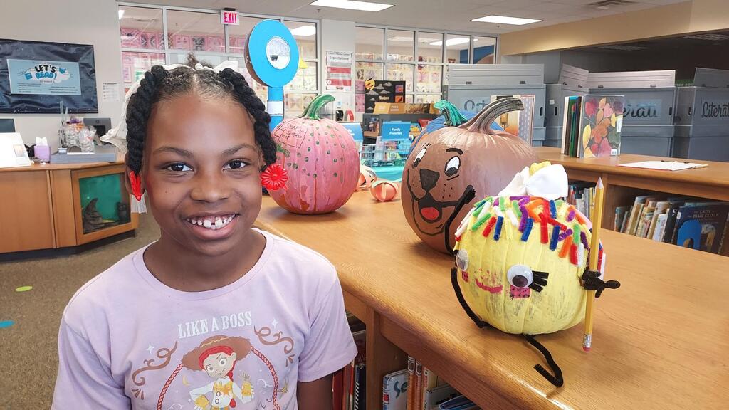 Smart Cookie Pumpkin and her maker