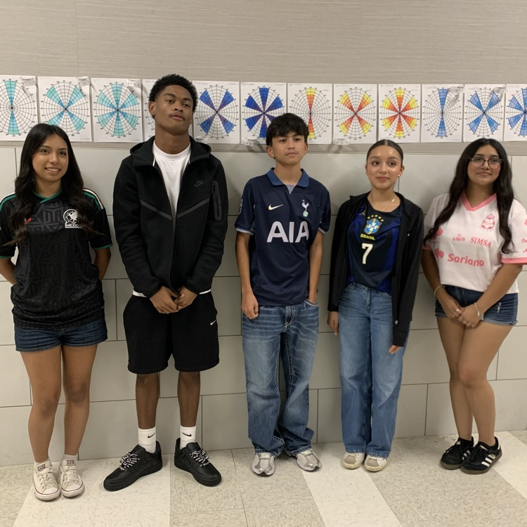 students wearing jerseys