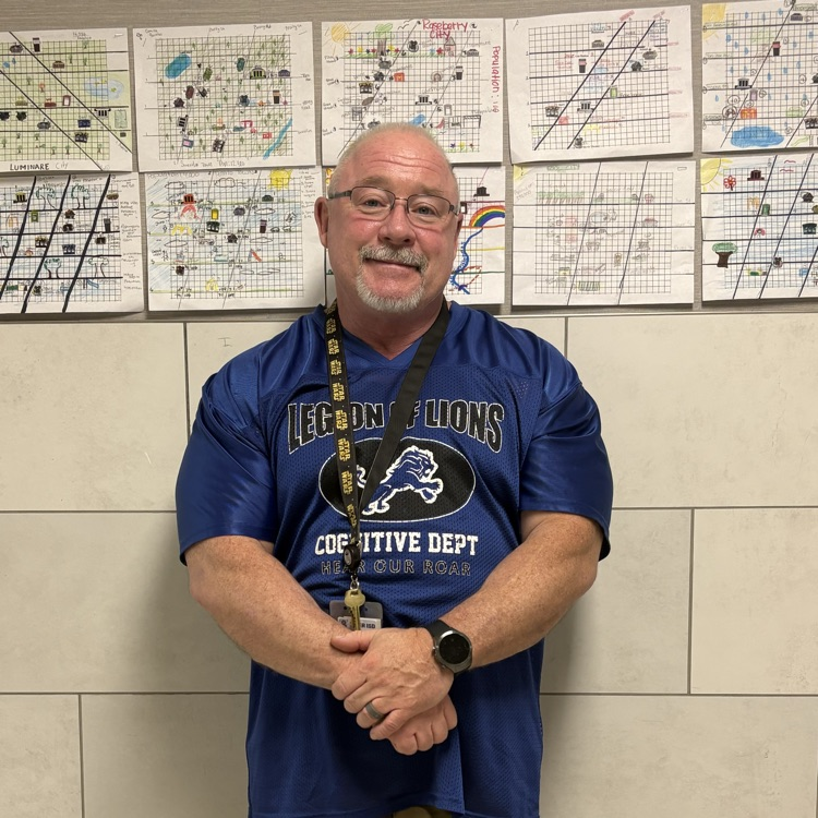 teacher wearing a jersey
