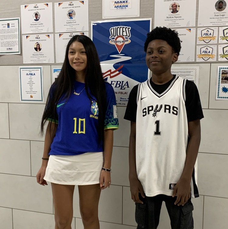 students wearing jerseys