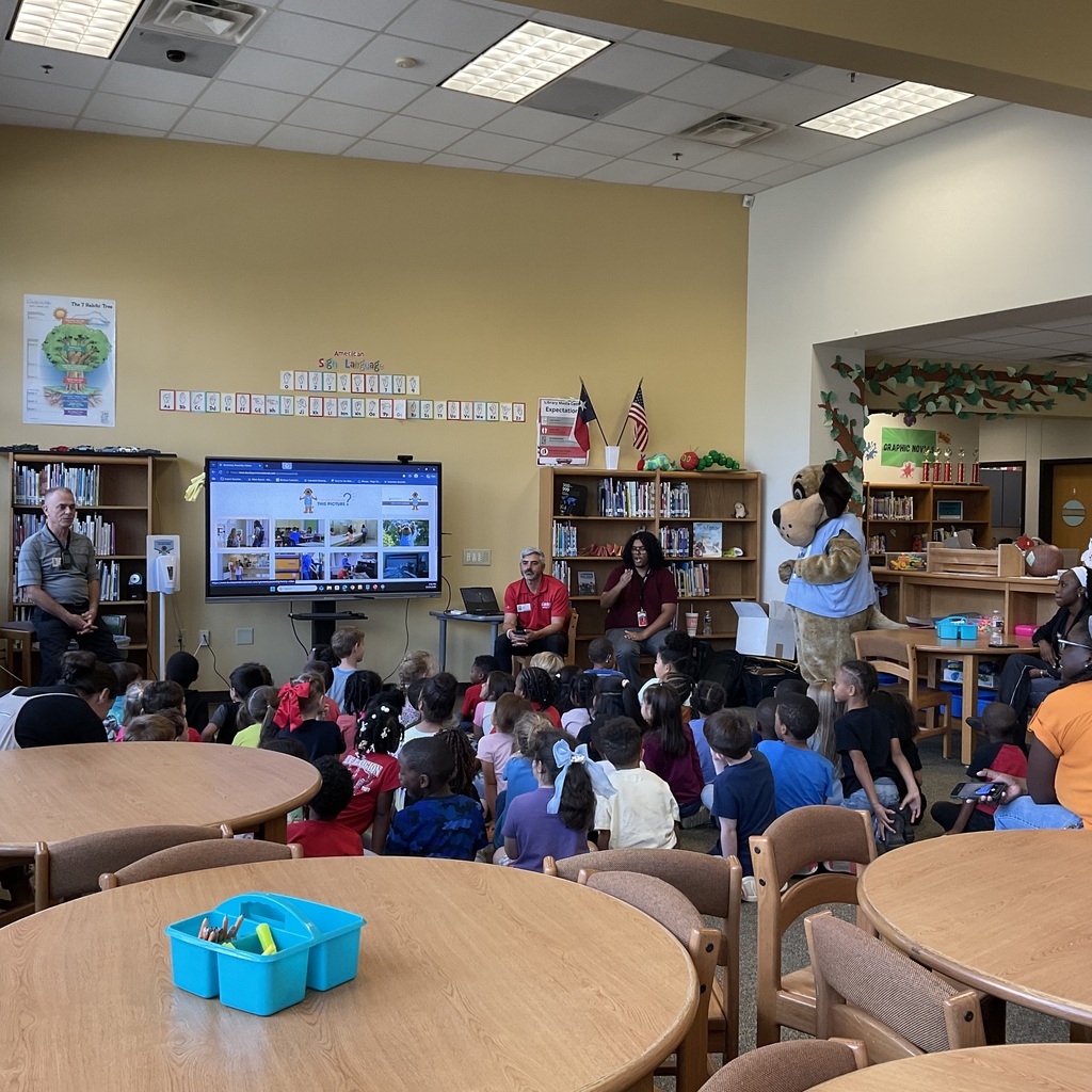Kindergarten students learn about hand washing from "Biscuit"
