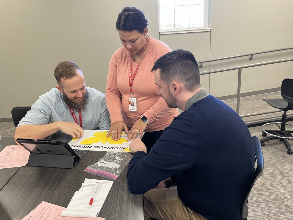 Tyler Legacy staff at a staff led PD on student engagement