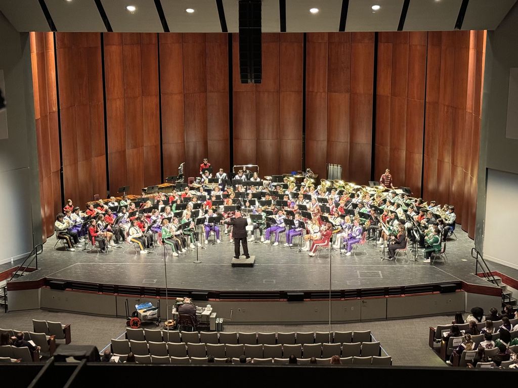 Tyler Legacy Red Raider band at All-Region Clinic and Concert