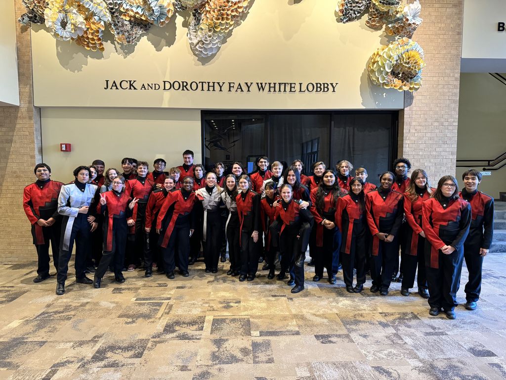 Tyler Legacy Red Raider band at All-Region Clinic and Concert