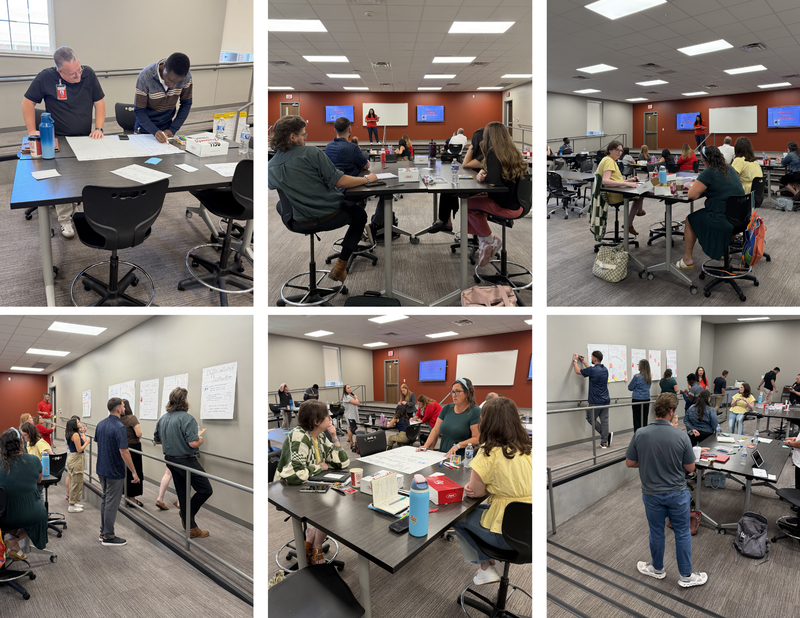 Tyler legacy welcomes new teacher for back to school traning