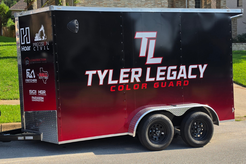 Tyler Legacy Color Guard Trailer