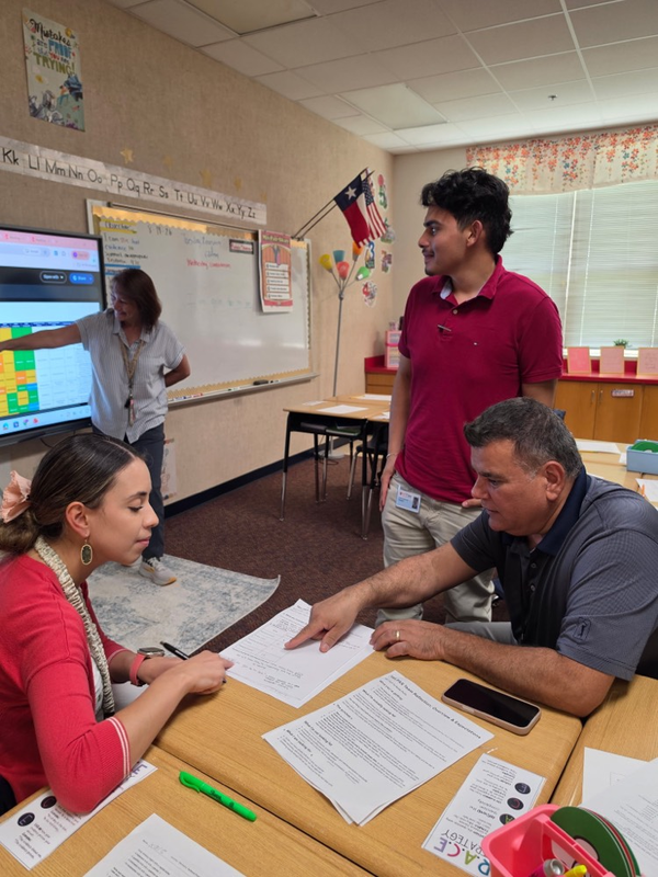 teachers during a PLC