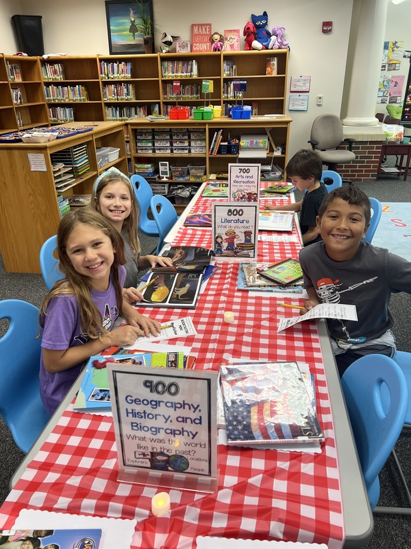 students enjoy library Rock Your School Event