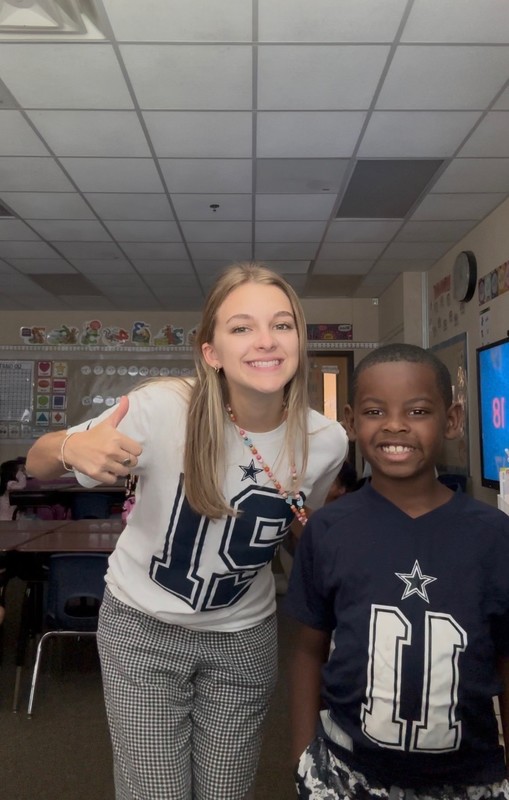 teachers wearing jerseys for national attendance awareness week