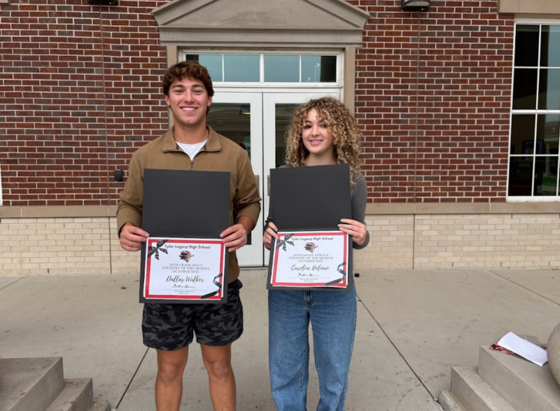 Seniors of the Month: Dallas Walker and Caroline Holman