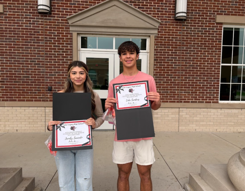 Junior of the Month: Jamily Saucedo and Luke Sanders
