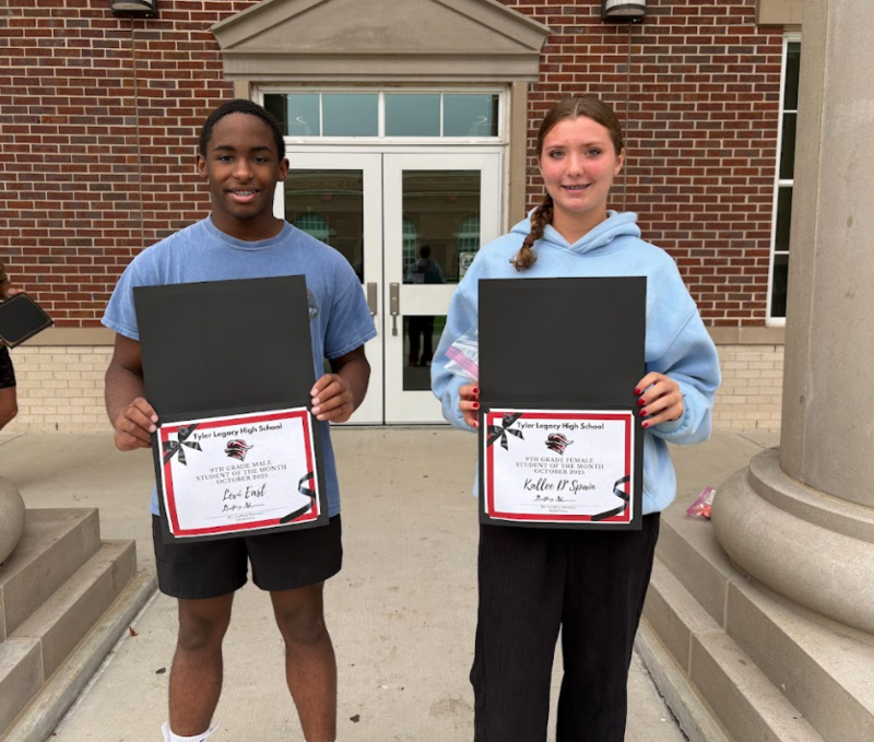 Freshmen of the Month: Levi East and Kailee D'Spain