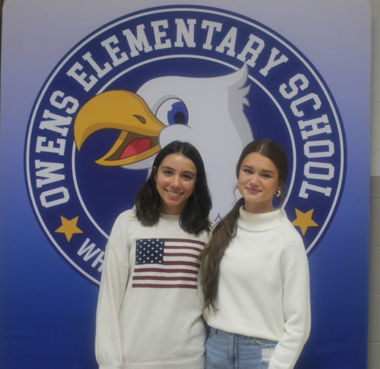 Tyler Legacy students at Owens Elementary