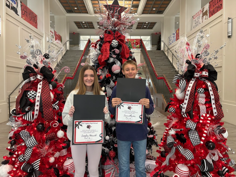 Freshmen of the Month: Langley Merrick and Travis Rhymer