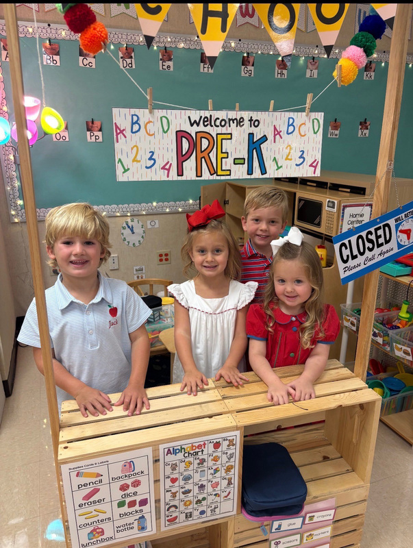 pre-k kids in classroom