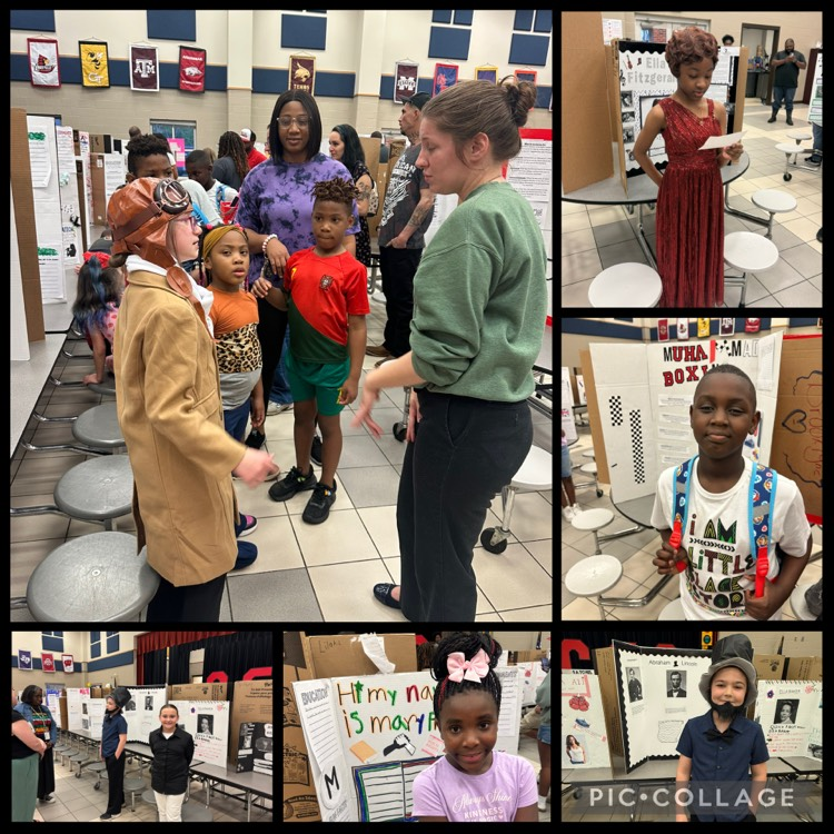 students and teachers at the living history museum
