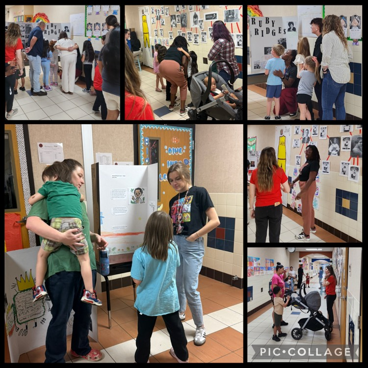 students and teachers at the living history Museum