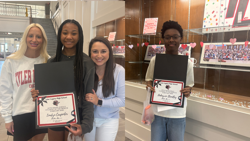 Sophomores of the Month: Londyn Carpenter and Dakayven Standley