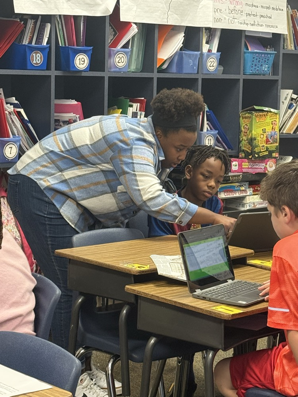 students sharing data with parents