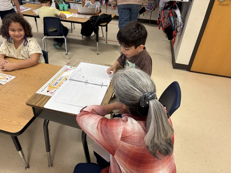 students sharing data with parents