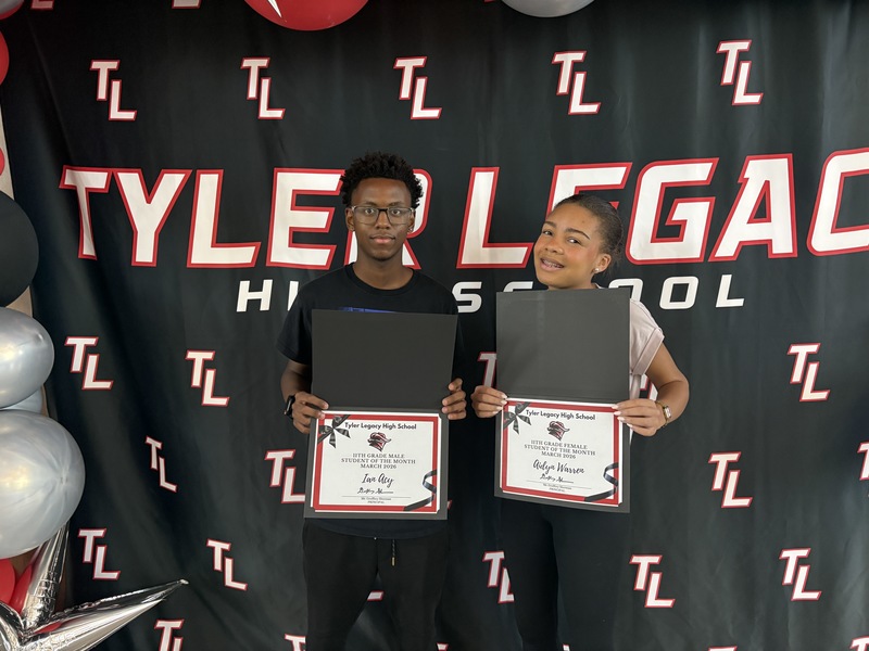 Junior of the Month:Ian Acy and Aidyn Warren