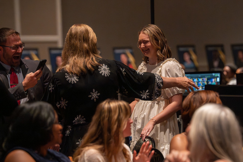 Meghan Orlowski receives Secondary Educator of the Year