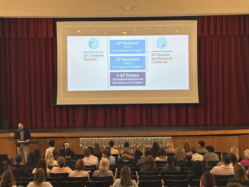 AP Capstone stole ceremony