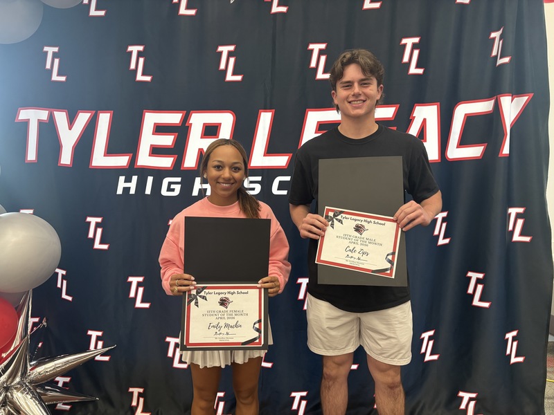 Seniors of the Month: Emily Machin and Cale Zipps