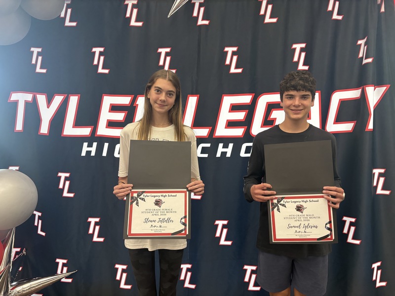 Freshmen of the Month: Sloane Tefteller and Samuel Iglesias
