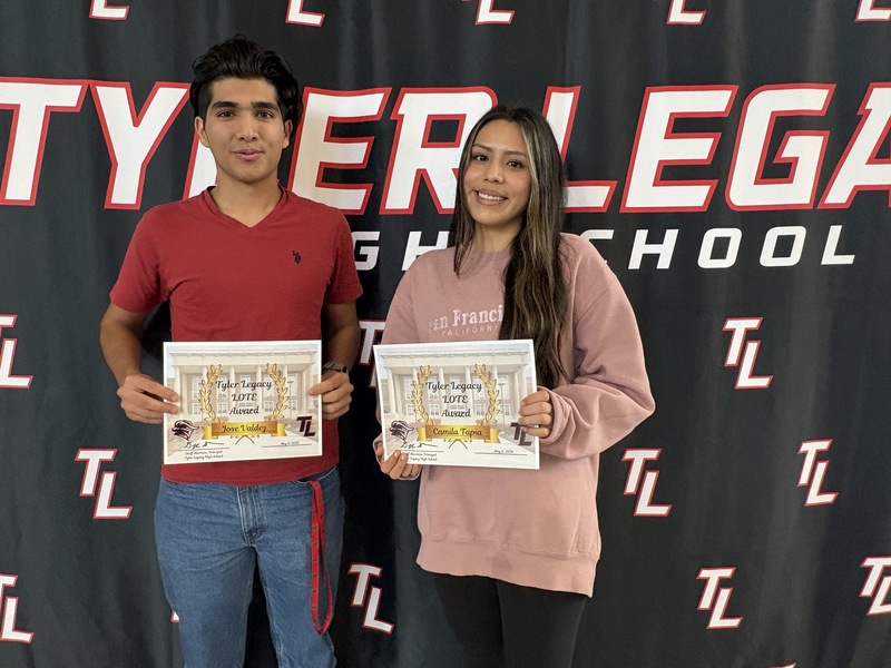 LOTE Award: Jose Valdez and Camila Tapia