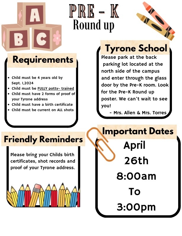 Pre-K Roundup