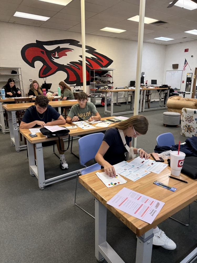 Financial Literacy students learn to budget.
