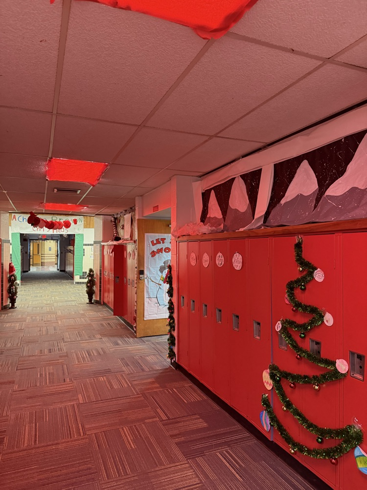 Christmas hallways