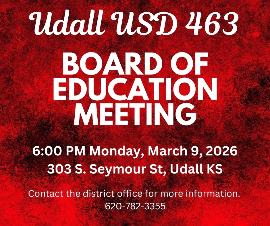 USD 463 BOE Meeting 3/9/26