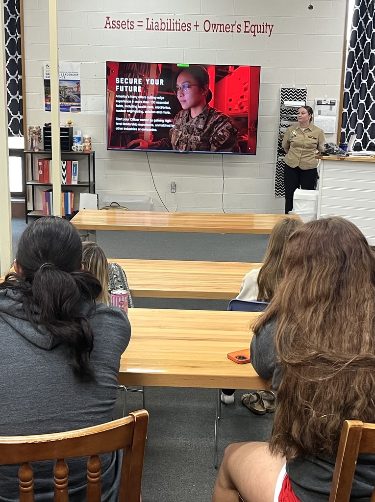 NROTC slide presentation.