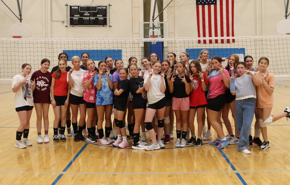 2025/2026 7th & 8th grade girls Volleyball Team